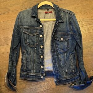 7 For All Mankind Blue Jean Jacket